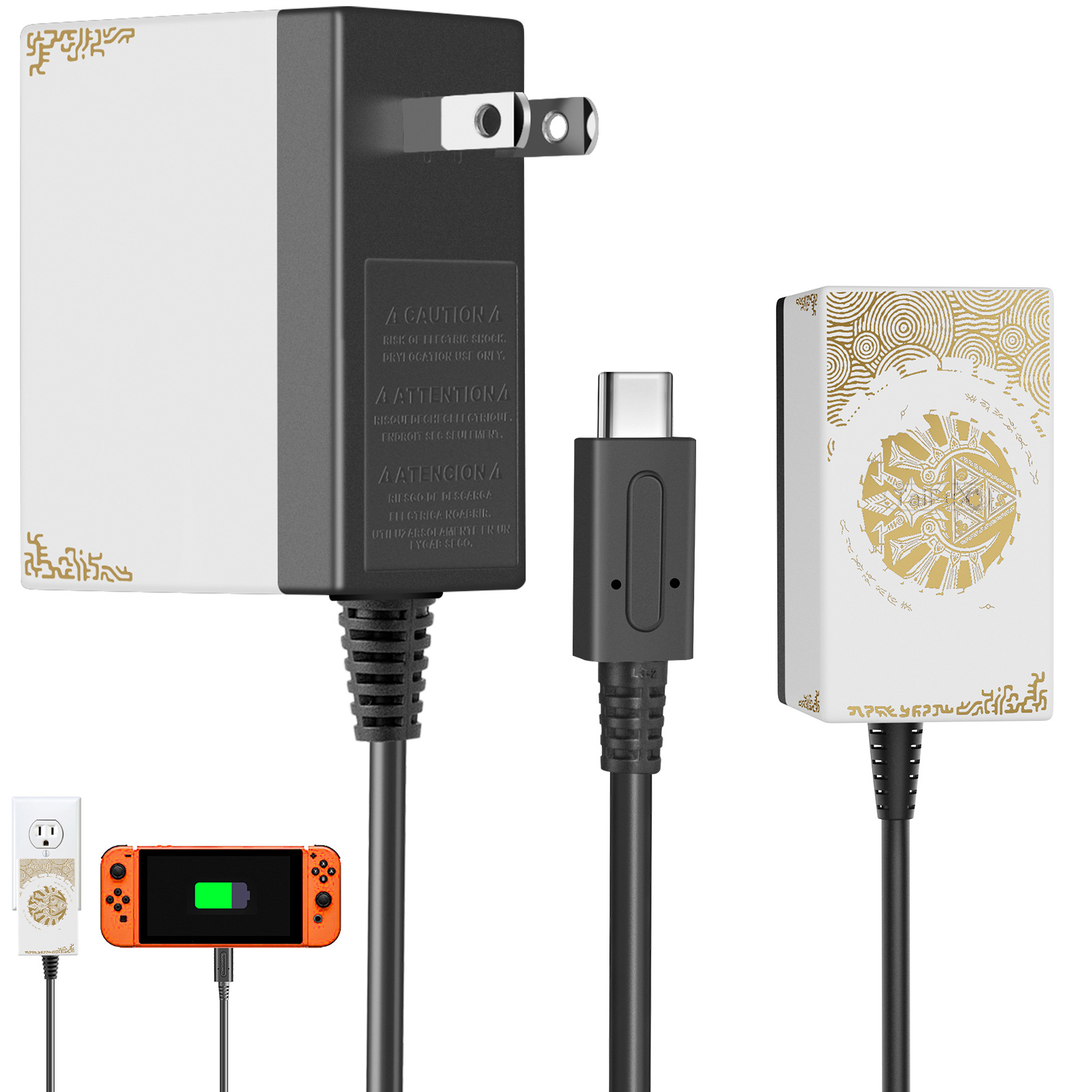 SWITCH Charger Kingdom Tears Japanese and American ETLPSE ACADAPTER Nintendo NINTENDO Power Supply